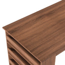 43.3" Modern Dining Table with Open Storage