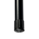 Folding PVC Dining Table with Black Steel Frame – 86x86 cm, Easy Storage