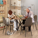 Fabric Sepia Dining Chair Set of 4 – Elegant, Comfortable, and Durable for Modern Dining Rooms and Offices