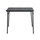 Fern 86" Black PVC Folding Table – Durable and Space-Saving Design