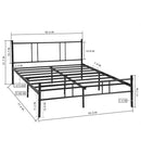 Modern Metal Bed Frame