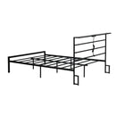 Industrial Style Metal Bed Frame