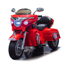 12V Kids Ride On Motorcycle, Electric Motorcycle Toy with LED Light, Wireless Music, Storage Trunk, Soft PU Seat, Toddler Electric Vehicle for 3-6 Years Old
