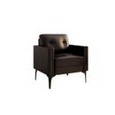Contemporary Arm Chair  Century Modern Chair Sofa Chair for Bedroom, Apartment, Office, Studio, Waiting Room, Play Room, Brown