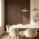 Wood Panels for Wall,4 Pack Acoustic Panels,Sound Absorbing Slat Wall(Only 4 Pack Acoustic Panels)