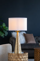 D15x28.5' Aluminum Cone Table Lamp(Lamp Shade Assembly Required)