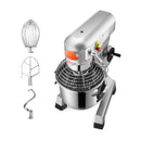 Commercial Food Mixer 15Qt 600W 3 Speeds Adjustable 110/178/390 RPM Heavy Duty 110V with Stainless Steel Bowl Dough Hooks Whisk Beater Premium for Schools Bakeries Restaurants Pizzerias