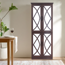 68-Inch Tall Shoe Cabinet with Doors, 8-Tier Shoe Storage Cabinet with Adjustable Shelves, Modern Shoe Organizer Shoe Rack Cabinet for Entryway, Hallway, Closet, Living Room, Walnut