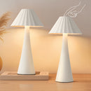 26.5'' Modern Mini Table Lamp Set Of 2, Nightstand Lamp With Top Touch Control and USB Charging, Small Metal Desk Lamp with Dimmable LED Light For Living Room, Bedroom, Office, Study, Outdoor
