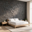 8-Pack 3D Faux Stone Wall Panels, Lightweight Polyurethane Panels