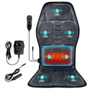 Back Massager with Heat - Massage Seat Cushion with 7 Motors, 3-Level Heat, 9 Modes & 9 Intensities,Massage Chair Pad for Home Office Car Use