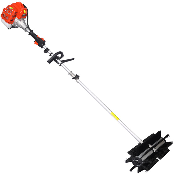 snow sweeper GASOLINE POWERED  BROOM SWEEPER,52CC 2 STROKE ,BROOM  BRUSH 24x9'  EPA