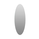 Oval Full-Length Wall Mirror 65' x 24', HD Silver Glass, Moisture-Resistant & Shatterproof, Clear Finish, Modern Design for Entryway, Bedroom & Salon