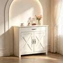 Versatile Sideboard,Farmhouse Style Storage Cabinet,Elegant Accent Cabinet