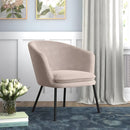 Modern Accent Chair with Ergonomic Mid-Back Support
