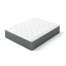 Queen Size 12 Inch Hybrid Mattress, Individual Pocket Coil with Memory Foam & 0.79 Inch Foam Topper, Mattress in a Box,Grey