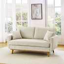 Asher Mid-Century Corduroy Sofa