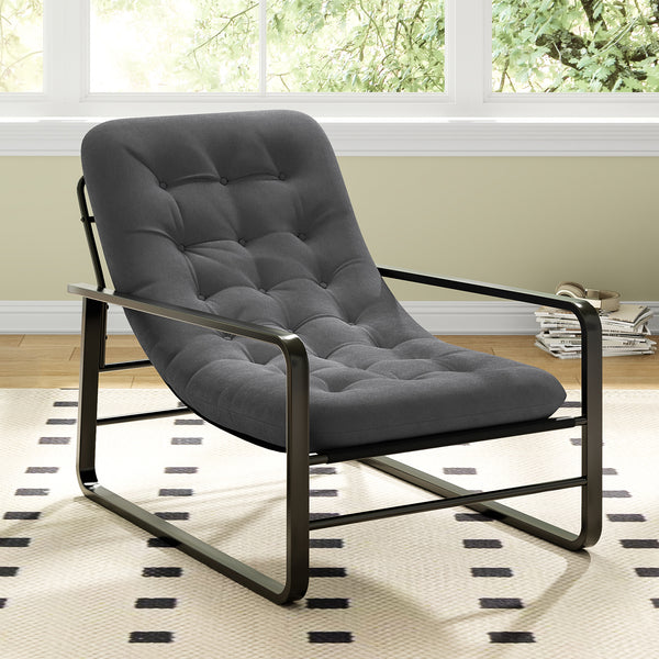 Accent Chair, Sherpa Arm Chair for Living Room, Mid Century Modern Accent Chairs, Boucle Reading Bedroom Chair