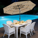 Backyard Umbrella,3 Tier Outdoor Table Umbrella,Outdoor Patio Umbrella (Only Umbrella)
