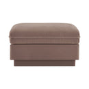 Celena Ottoman  Chenille -Rose Dust