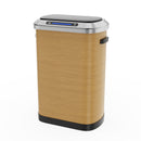 50L Smart automatic Trash Cans -  Full Intelligent Sensor  - Wood