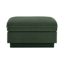 Celena Ottoman  Chenille - Green