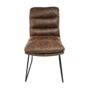 STEFFEN Mid-Century Modern Upholstered Dining Chairs(Set of 2)