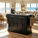 Portable Island Table,Kitchen Island Cart,Modern Kitchen Cart