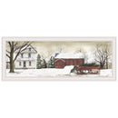 'Christmas Trees for Sale' By Billy Jacobs, Ready to Hang Framed Print, White Frame