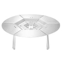 Fire Pit Heat Deflector for Solo Stove Yukon 25 in Bonfire Stainless Steel