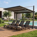Outdoor Gazebo 10' x 12', Hard Top Metal Gazebo, Freestanding Shelter Pergolas with Galvanized Steel Roof, Heavy Duty Patio Gazebo for Backyard and Deck, Brown