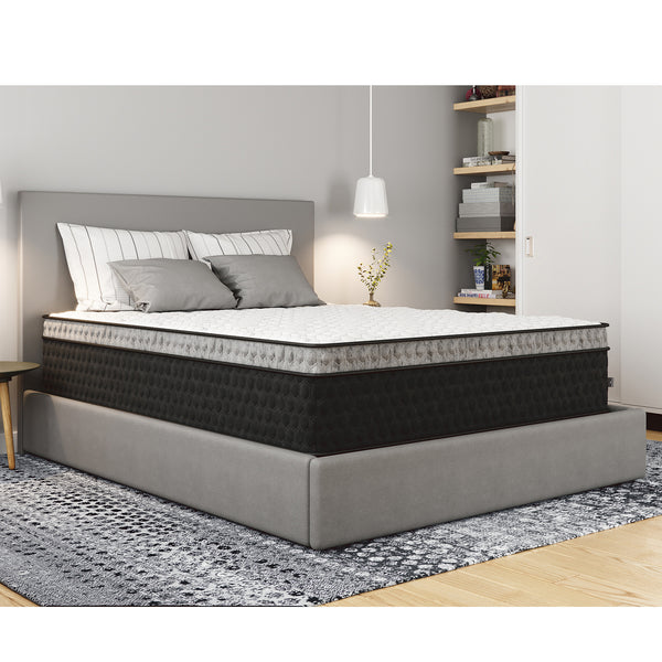 Diamond Mattress Nova Lux Copper Ultra Cooling, Pressure Relieving Hybrid with Luxurious Euro-Top  14' - Medium Feel (Twin XL), Greenguard Gold Certified, Made in the USA