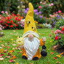 Magnesium Oxide Tree Spirit Old Man Statue With Bee Decor Garden Sculpture Ornament