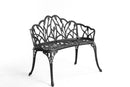 Cast aluminium bench