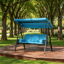 Garden Swing Chair,Outdoor Swing Chair,Swing Chair with Tiltable Canopy