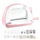 Manual Die Cutting and Embossing Machine, 6' Opening, Portable Die Cut Machine Set with Cutting Dies, Embossing Folders, Paper Sheets, Cutting Plates, for Scrapbooking, Card Making, Crafting