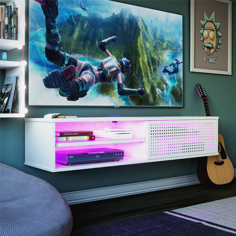 Glitch Floating TV Stand for TVs up to 60'
