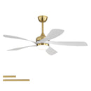 (Same as W934P444016) 52' Ceiling Fan with Light ,Remote Control, Adjustable Dimmable Lighting & Silent DC Motor for Bedroom and Living Room
