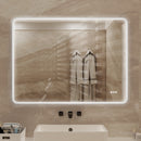 48 X 36 Rectangular Framed Dimmable Anti-Fog LED Wall Bathroom Vanity Mirror Lighted Mirror