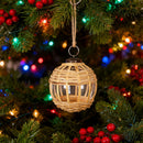 D3.3' X-Mas Hanging Ornament, , Decorative Hanging Ball Christmas Tree Ornaments for Holiday Party Decorations, Set of 3