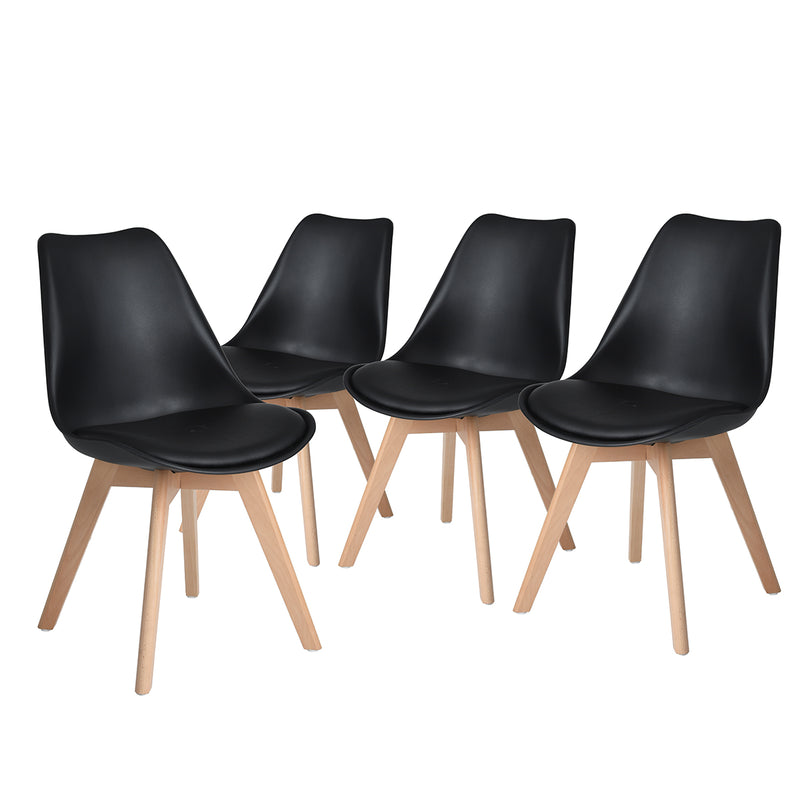 FRANKFURT 4-Piece Polyurethane Side Chair