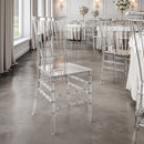 Stackable Chiavari Style Clear Acrylic Event Chairs – Set of 2
