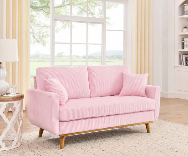 Asher Mid-Century Corduroy Sofa
