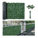 Ivy Privacy Fence, 96 x 72 in Artificial Green Wall Screen, Greenery Ivy Fence with Strengthened Joint, Faux Hedges Vine Leaf Decoration for Outdoor Garden, Yard, Balcony, Patio Decor