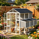Hen Cage,Wooden Hen House,Chicken Coop,Outdoor Chicken Coop