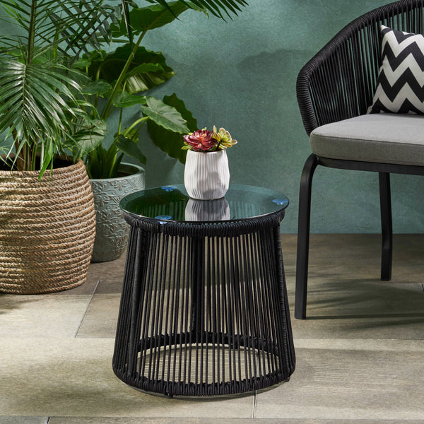 MOONSTONE SIDE TABLE