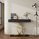 47.3'' Narrow Entryway Table with 3 Drawers, Console Sofa Table with Metal Frame, Modern Console Sofa Table for Living Room, Entryway, Hallway