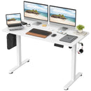 STARY Electric Standing Desk Adjustable Height Sit Stand Home Office Desk with Splice Board