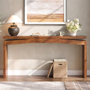 Wooden Console Table, 62'L × 31'H Sofa Back Sideboard, Entryway Accent Table for Hallway & Entrance