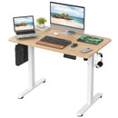 STARY Electric Standing Desk Adjustable Height Sit Stand Home Office Desk with Splice Board